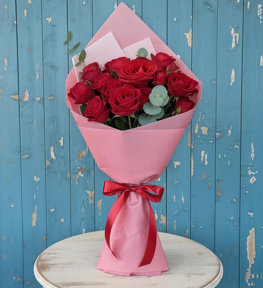 Букет цветов из: Розы в Большой Мартыновке