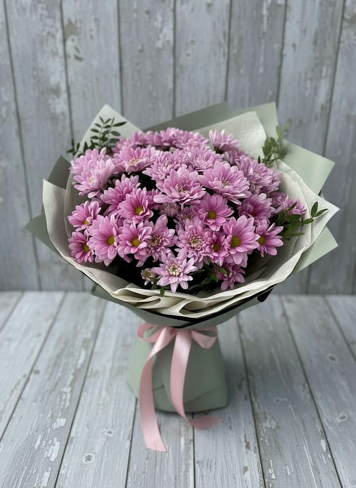 Букет цветов из: Хризантемы в Большой Мартыновке