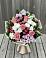 Букет цветов из: Альстромерии, Гвоздики, Розы и Хризантемы в Большой Мартыновке