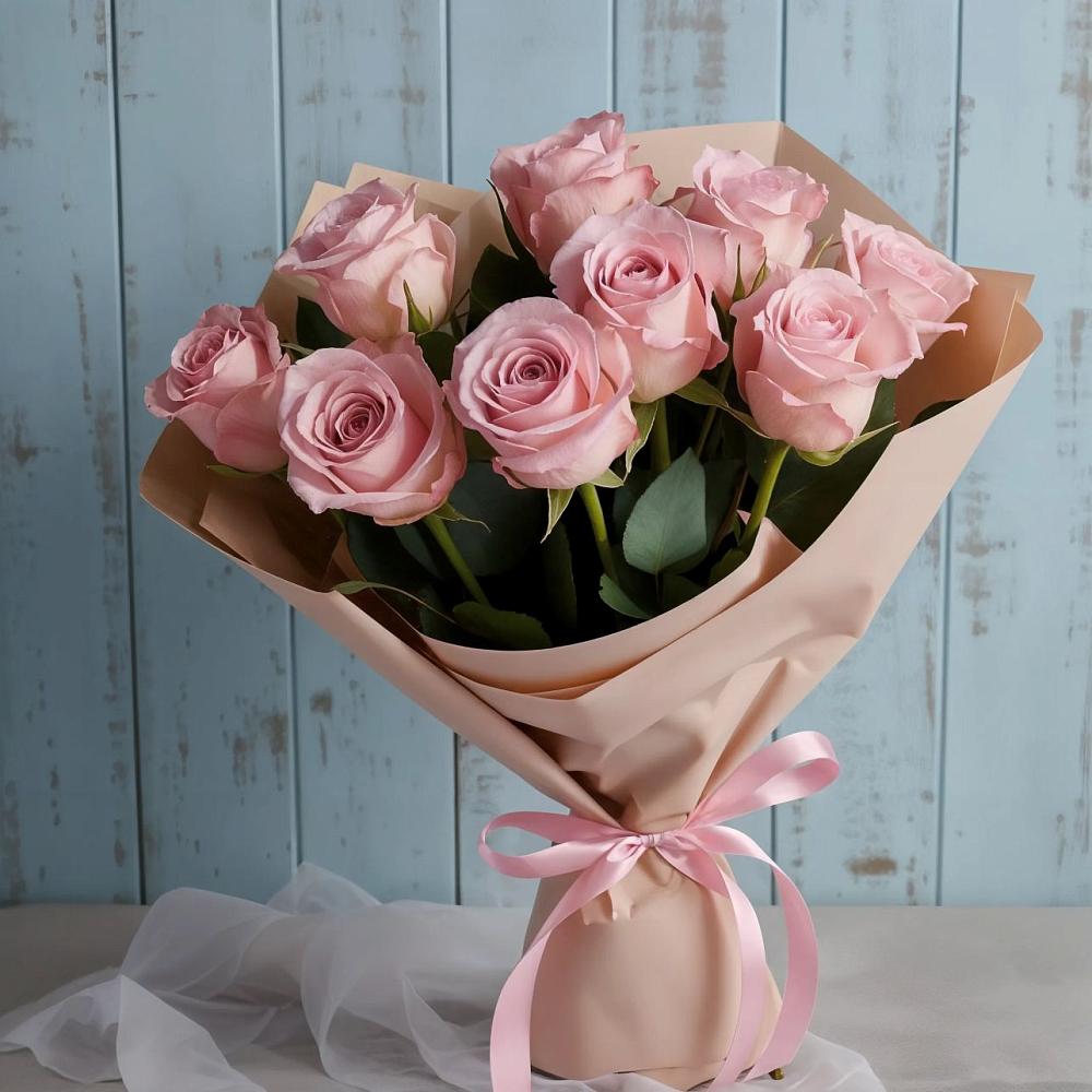 Букет цветов из: Розы в Большой Мартыновке