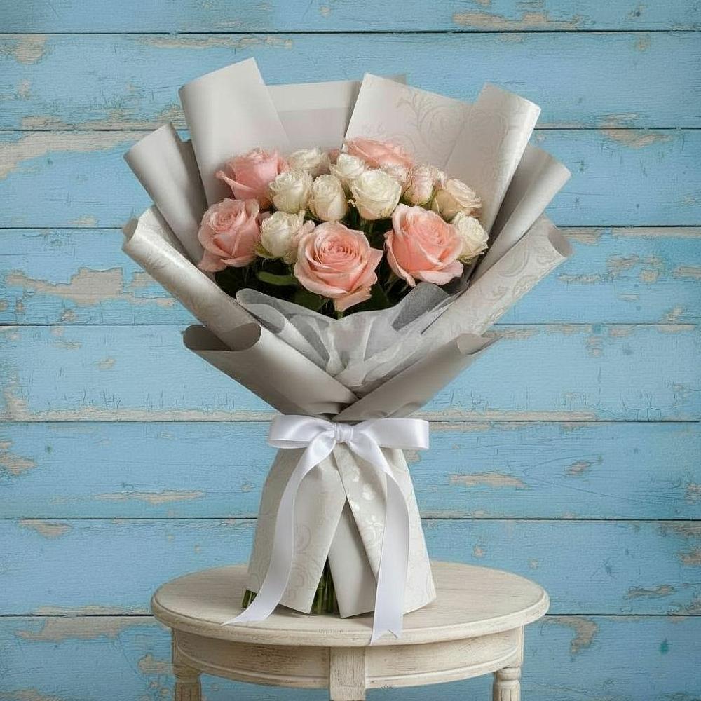 Букет цветов из: Розы в Большой Мартыновке