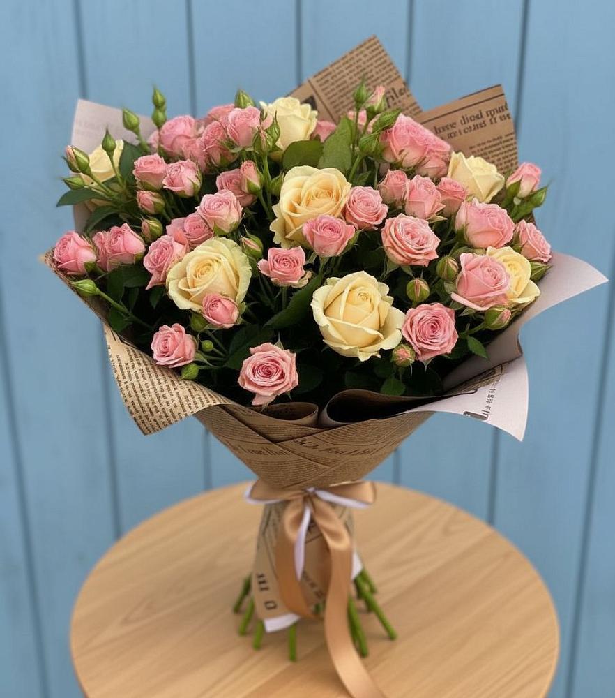 Букет цветов из: Розы в Большой Мартыновке