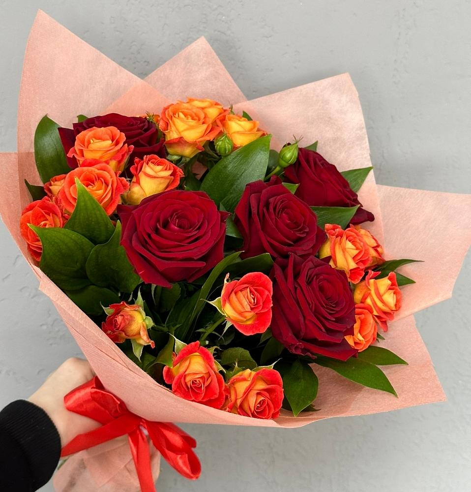 Букет Любовь и восторг в Большой Мартыновке