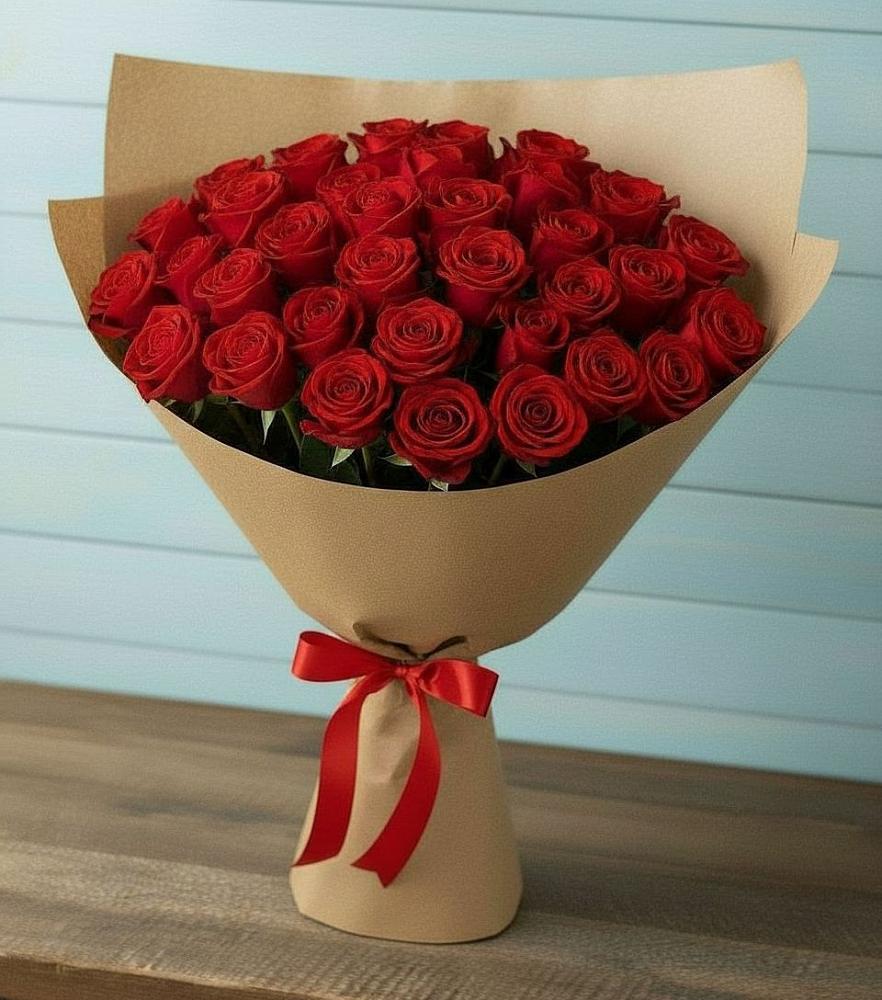 Букет Красные розы Милано в Большой Мартыновке