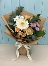 Букет цветов из:  Герберы и Хризантемы в Большой Мартыновке