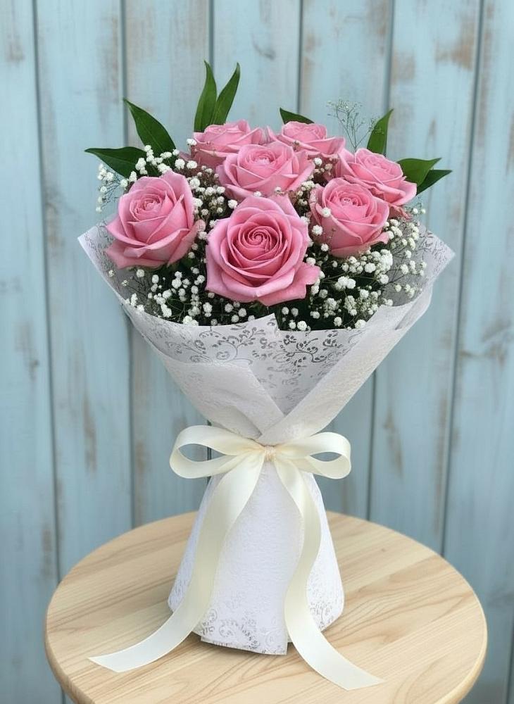 Букет цветов из: Розы в Большой Мартыновке