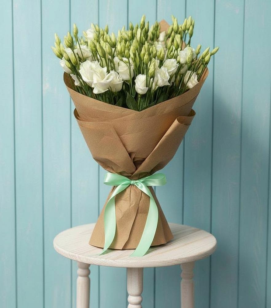 Букет цветов из: Лизиантусы в Большой Мартыновке