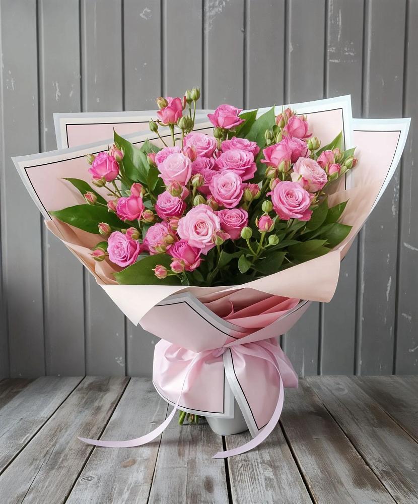 Букет Розовый кустик в Большой Мартыновке