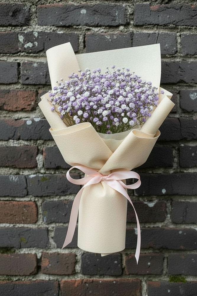 Букет цветов из: Гипсофила в Большой Мартыновке