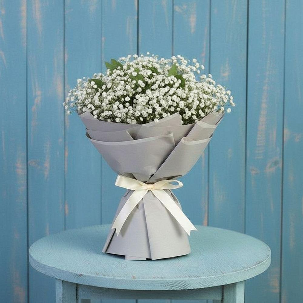 Букет цветов из: Гипсофила в Большой Мартыновке