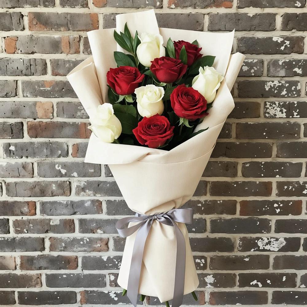 Букет цветов из: Розы в Большой Мартыновке