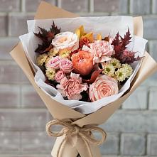 Букет цветов из:  Гвоздики, Хризантемы и Розы #REPLACE_PRED# Большой Мартыновке