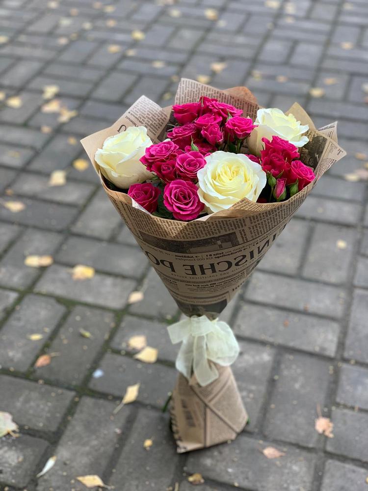 Букет цветов из: Розы в Большой Мартыновке