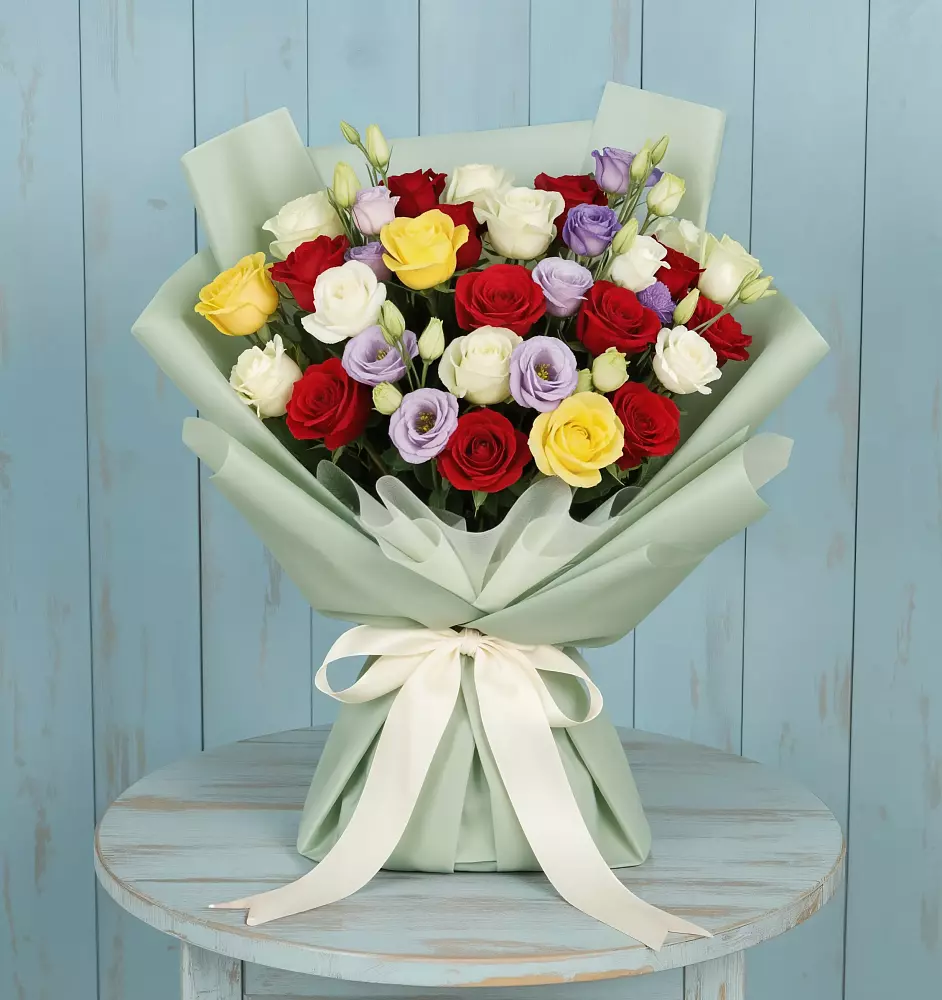 Букет цветов из: Розы в Большой Мартыновке